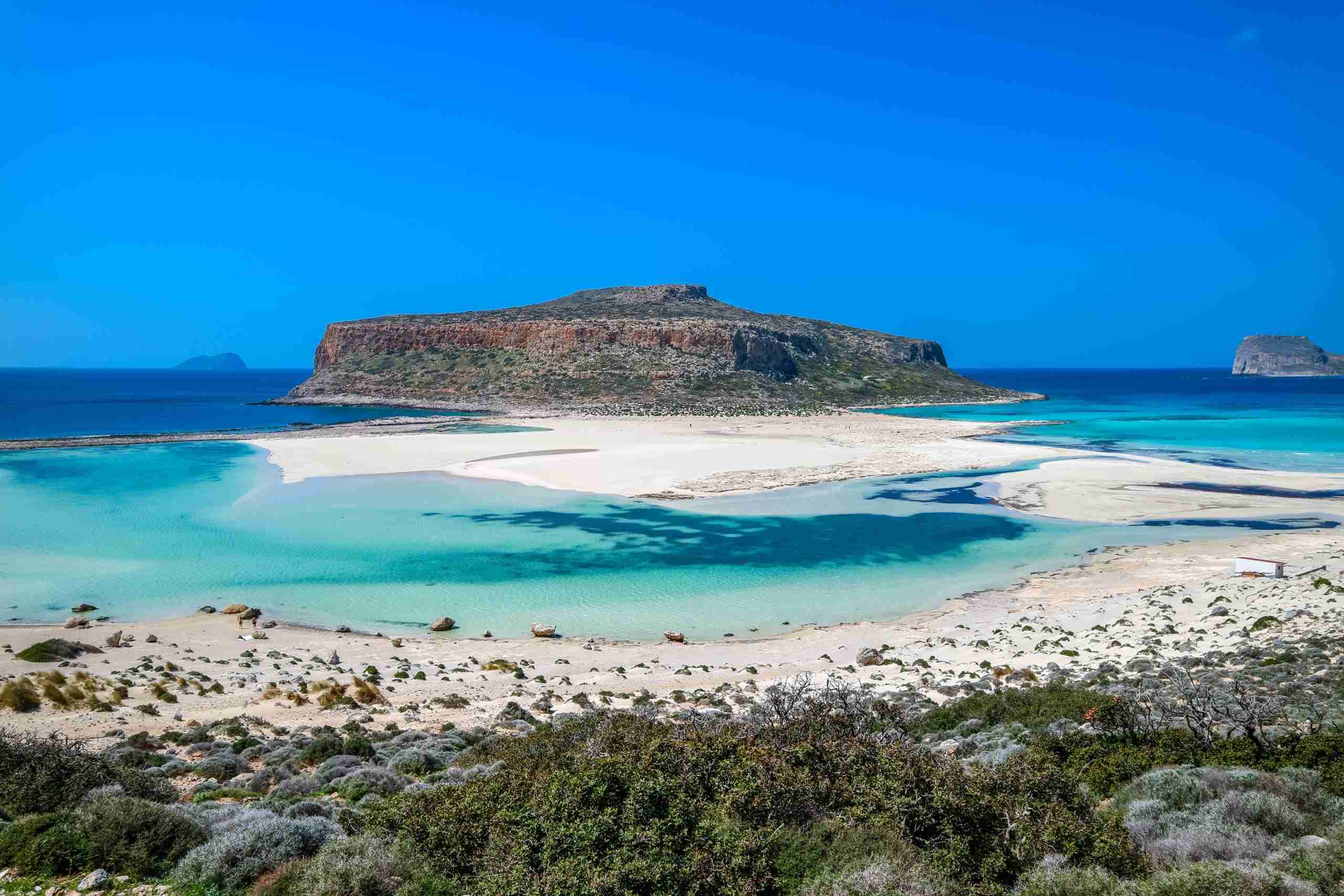 Balos Beach Chania Crete The Famous Lagoon Paradise 